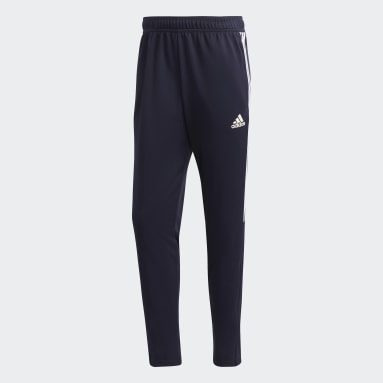 Adidas Essentials 3-Stripes Tapered Pants Black/White DQ3093 