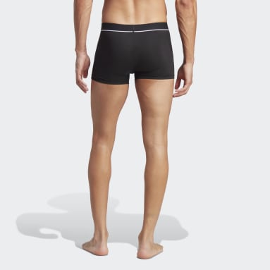 Men Gym & Training Black Active Micro Flex Eco Trunk Underwear 3 Pack
