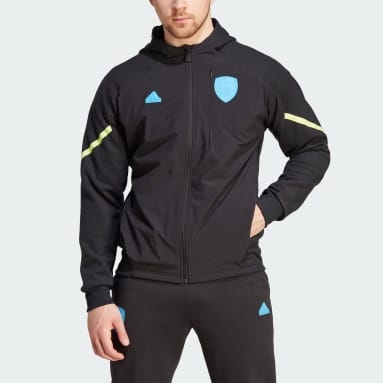 Veste à capuche entièrement zippée Arsenal Designed for Gameday Noir Hommes Football