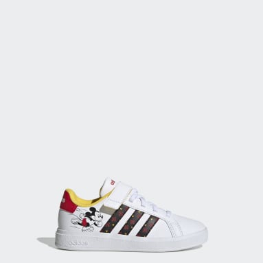 Børn Sportswear Hvid adidas x Disney Grand Court Mickey Hook-and-Loop sko