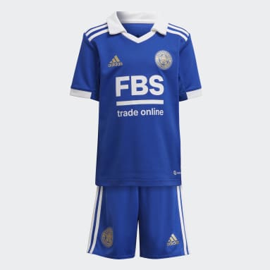 Kinderen 4-8 Jaar Voetbal Leicester City FC 22/23 Mini-Tenue