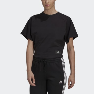 T-shirt ample Holidayz Noir Femmes Sportswear