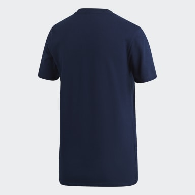 T-shirt Trefoil Blu Donna Originals
