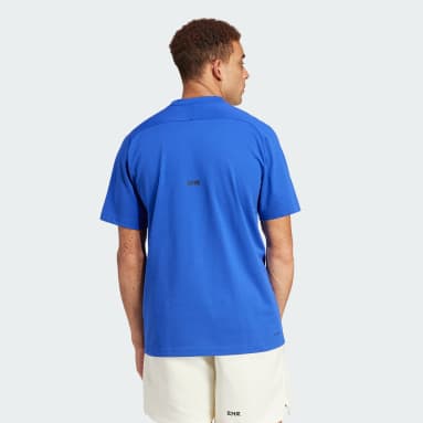 T-shirt Z.N.E. Bleu Hommes Sportswear