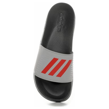 Mens grey adidas sliders hotsell