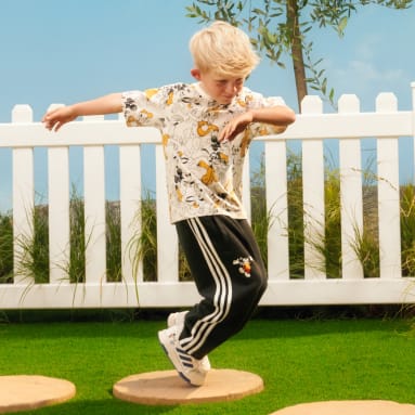 Kinder Sportswear adidas x Disney Micky Maus Hose Schwarz
