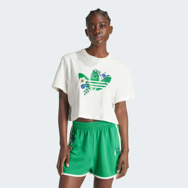 Fashion Graphics Floral Trefoil Tee
