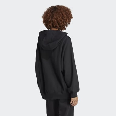 Sudadera con capucha Premium Essentials Negro Mujer Originals