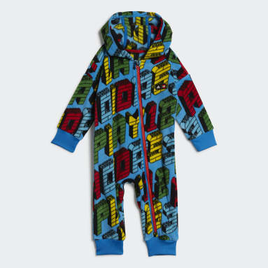 Infant & Toddler Sportswear Blue adidas x Classic LEGO® Winter Onesie