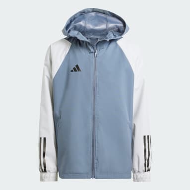 Casaco All-Weather Competition Tiro 23 Cinzento Criança Futebol