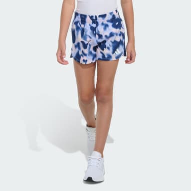adidas Elastic Waistband Printed Woven Pacer Shorts