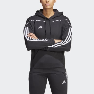 Camisola com Capuz Tiro 23 League Preto Mulher Futebol
