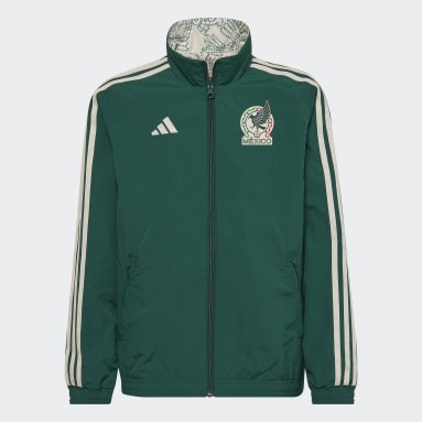 Youth Soccer Green Mexico Anthem Jacket