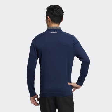 남성 Golf Blue 3S 긴팔 풀오버 스웨터