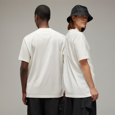 Y-3 สีขาว GFX SS TEE