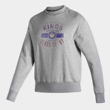 Women's Hockey Grey Kings Vintage Crew Sweatshirt
