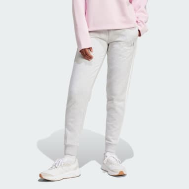 Essentials 3-Stripes Fleece Slim Pants