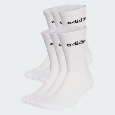 Linear Crew Socks Cushioned Sokker, 6 par