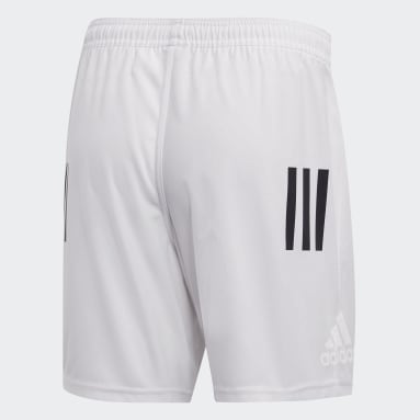 Heren Rugby wit 3-Stripes Short