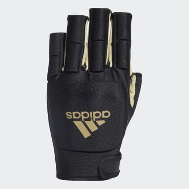 Pozemný Hokej čierna Hokejová rukavica OD Black/Gold Small