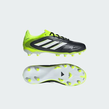 adidas Copa Pure.1 FG - White/Core Black/Lucid Lemon - Mens