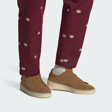 ผู้ชาย Originals สีน้ำตาล รองเท้า Stan Smith Crepe