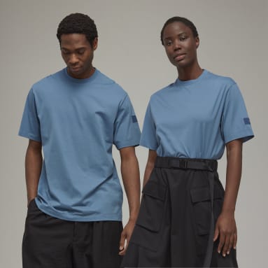 T-shirt décontracté à manches courtes Y-3 Bleu Y-3
