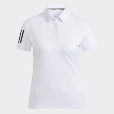 Women Golf White AEROREADY Short Sleeve Polo Shirt