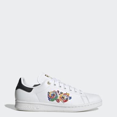 stan smith embroidered sneakers