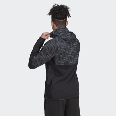 Men sportswear Black Designed for Gameday Full-Zip Hoodie