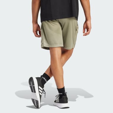 Men Sportswear Green Tiro Cargo Shorts