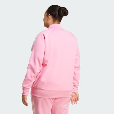 Adidas tracksuit pink mens on sale