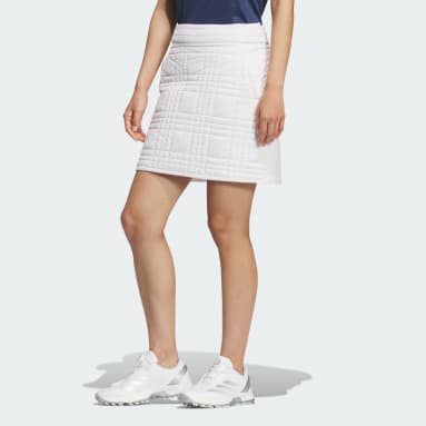 新品　adidas　アディダスゴルフ　プライムニット　スカート　セット　白　S セール】スリーストライプス ニットスカート【adidas Golf