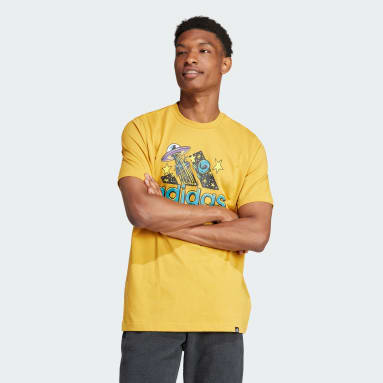 Remeras amarillas hombre adidas Argentina