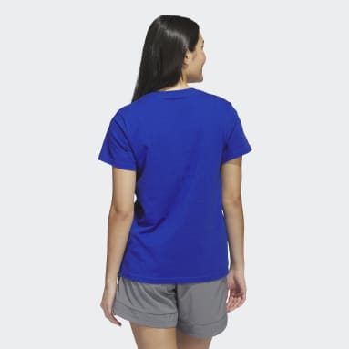 Women's Training Blue Playmaker Short Sleeve Tee