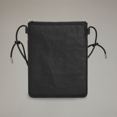 Y-3 Leren Crossbody Tas