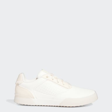 Frauen Golf Retrocross Spikeless Golfschuh Weiß