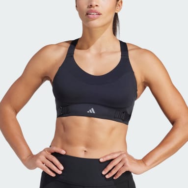 Girls' Bras Adidas Black Sportswear