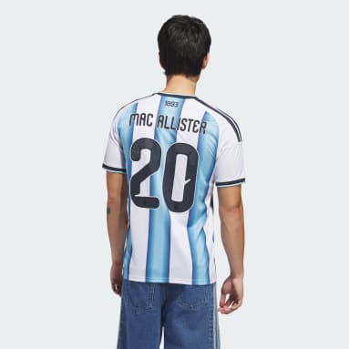 Argentina 26 Home Mac Allister Jersey