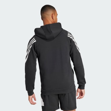 Casaco com Capuz 3-Stripes Future Icons Preto Homem Sportswear