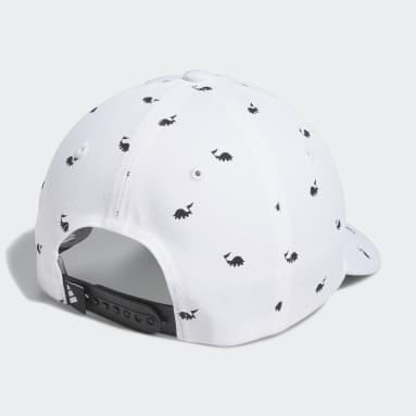 Men Golf White No Slow Play Cap