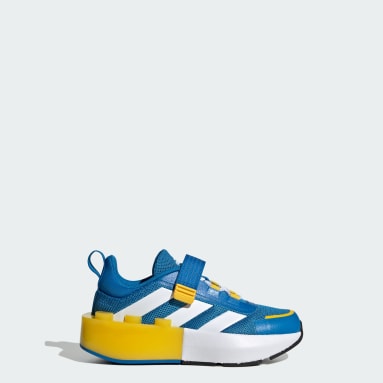 Tenis adidas x LEGO® Tech RNR Tira Ajustable y Cordones Elásticos Azul Niño Sportswear