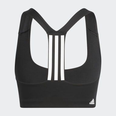 Adidas Womens Halter 2.0 Fitness Workout Sports Bra Black XS 