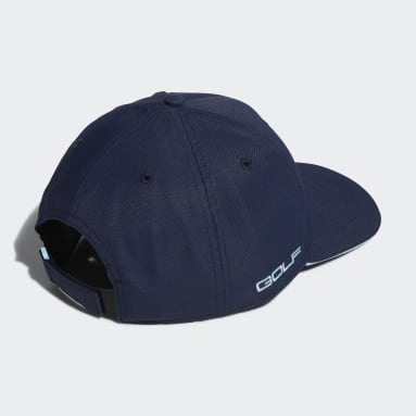 Men Golf Blue Tour Metal Cap