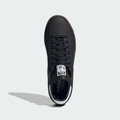Men Originals Black Stan Smith Shoes