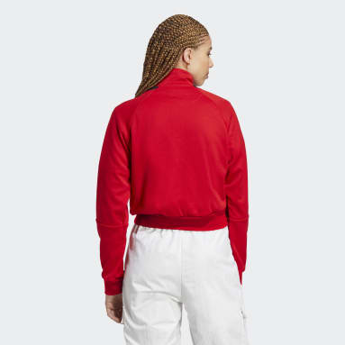 Kvinder Sportswear Rød Tiro Suit Up Lifestyle træningsoverdel