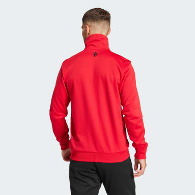 Rode adidas trainingspak heren hotsell