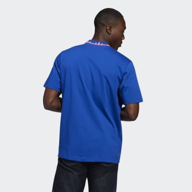 Polera de Algodón Grueso Lifestyler Juventus Azul Hombre Fútbol