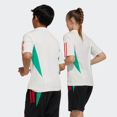 Maglia da allenamento Tiro 23 Junior Manchester United FC Bianco Bambini Calcio