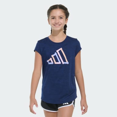 Short Cap Sleeve Mélange Tee